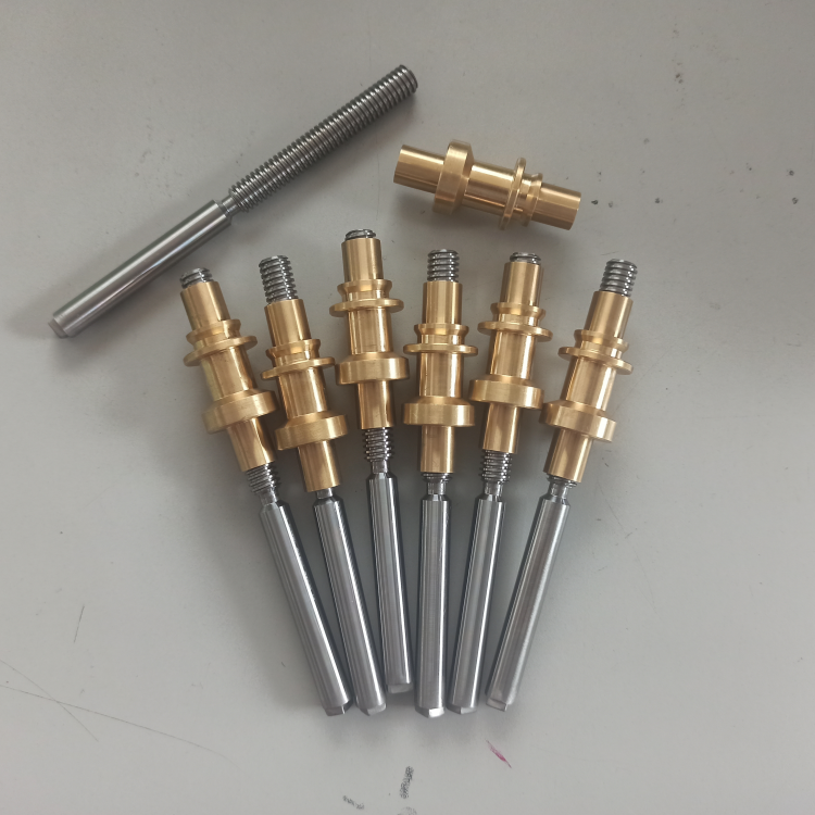 梯形牙丝杆30度角 T8*1.5 8*2 英制螺纹T12.7*12.7左右旋加工定制