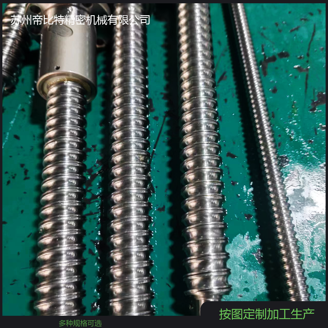 1605 1604 2005 2505滚珠丝杠 直线度10丝 按图加工轴端精度0.05