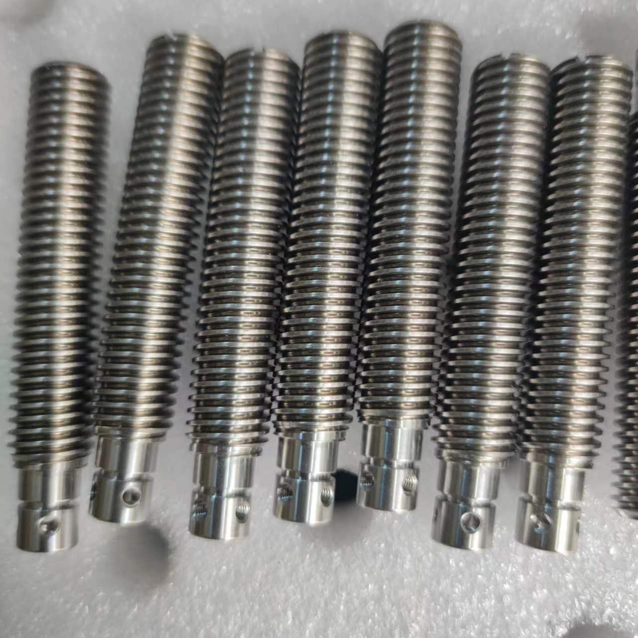 梯形牙丝杆304不锈钢材质T14*4 T12*4双头螺距2电机丝杆