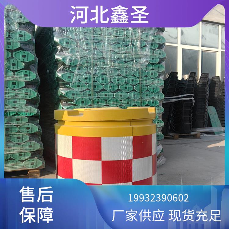 鑫圣 800*600 公路防撞沙桶 组装式 道路警示筒 材质优良质量高