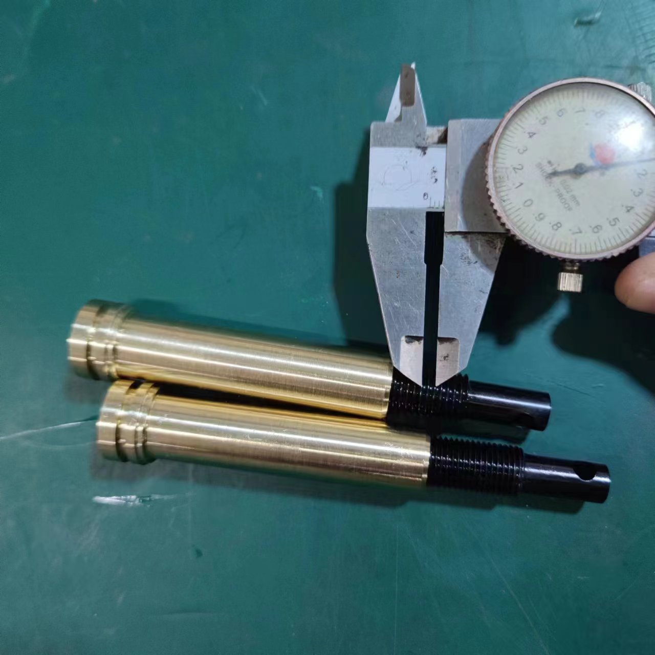 三角螺纹丝杆铜螺母M12*1.5，M12*1.25动力缸活塞杆45钢调质