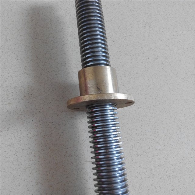 梯形丝杆TR直径8 10 12 14 16 304不锈钢 双向 正反牙丝杠 TR255， 366