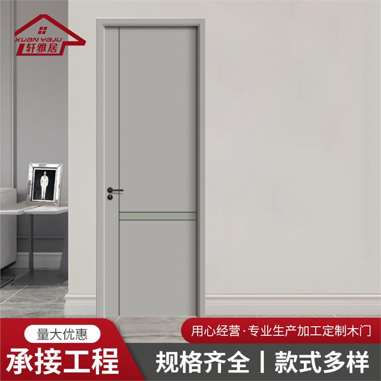 轻奢房门实木复合免漆烤漆室内木门隔音降噪家用卧室门厂家出口