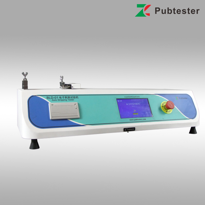卫生巾背胶剥离强度测试仪 背胶剥离试验机 剥离力测试机