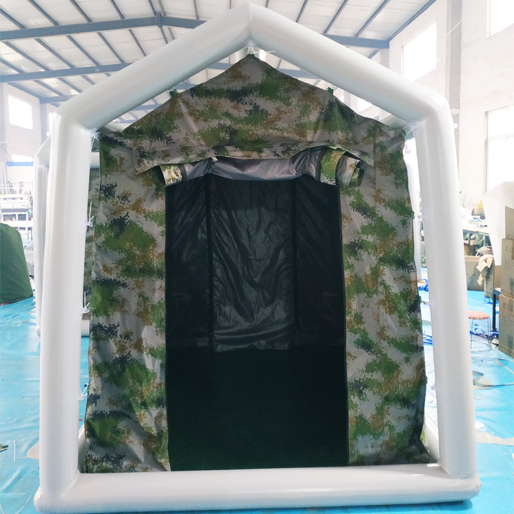 大型户外医疗救援充气帐篷中国卫生消防应急防疫隔离消毒帐篷