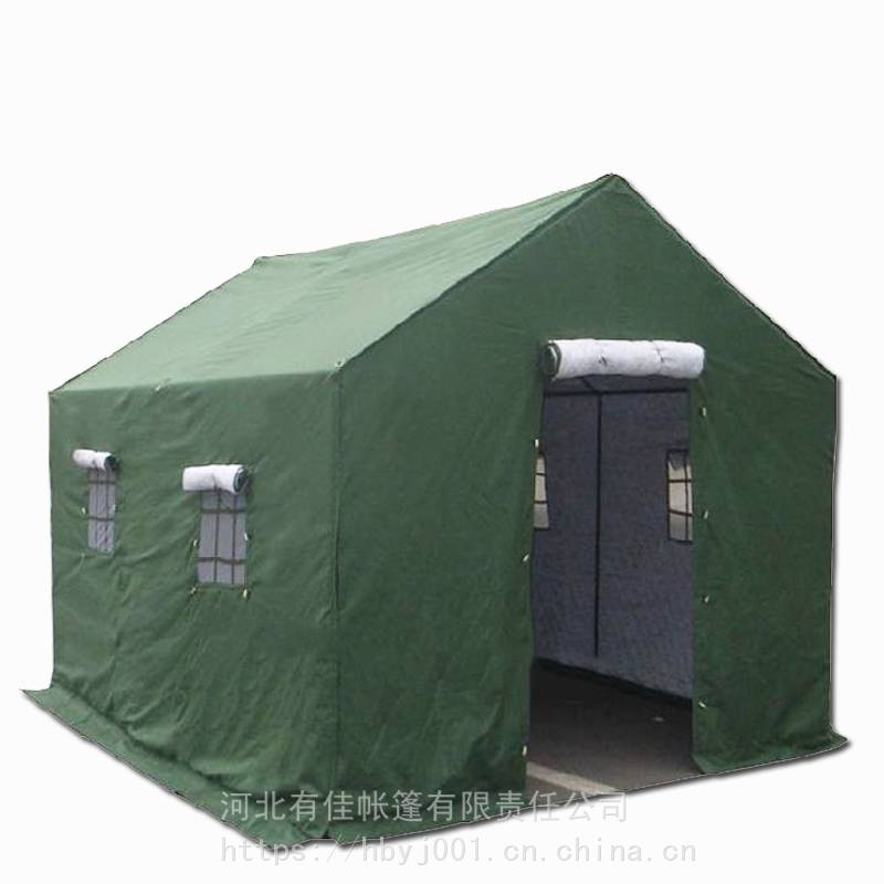 户外施工工程帐篷野外救援工地住宿养殖民宿帐篷厂家定制