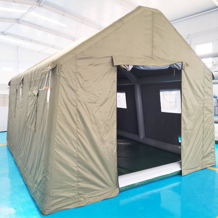 户外旅游防疫通道测温核酸检测充气帐篷生产定制