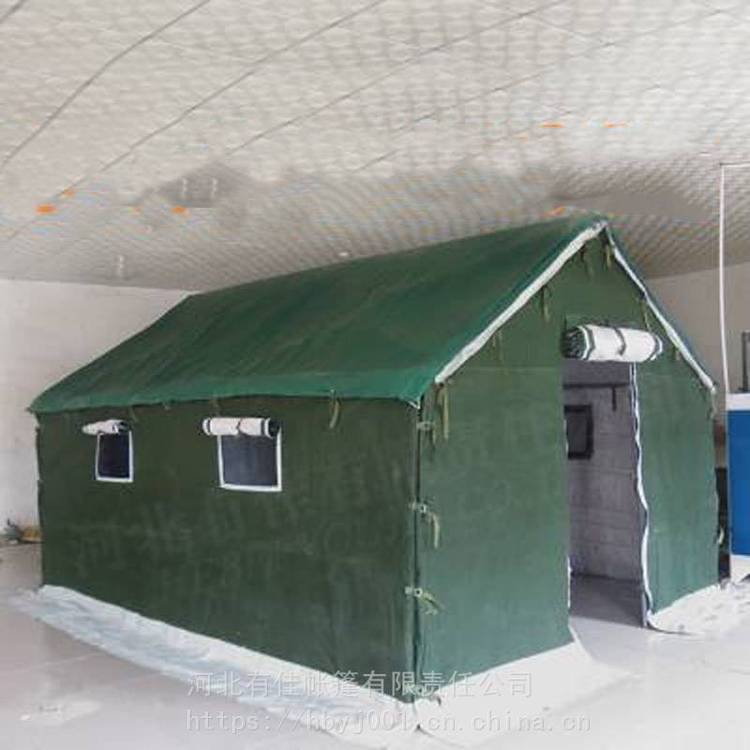 应急救灾帐篷民政救班用连用棉帐篷住人8-12人救援指挥帐篷