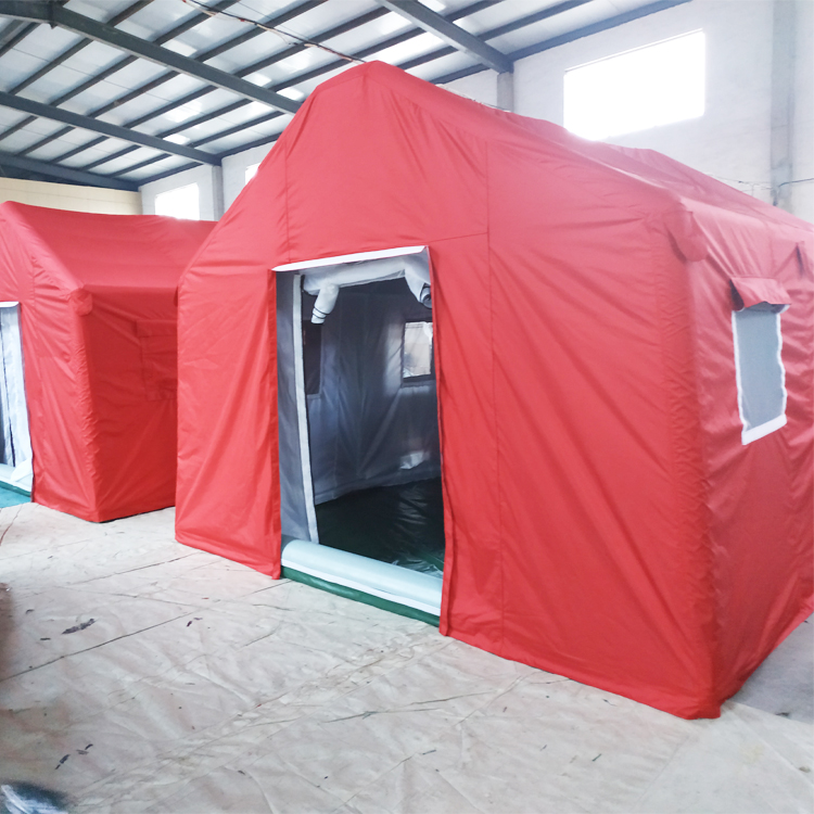 各种规格尺寸 5平 10平 12平 20平 60平充气帐篷 消防救援 大型户外