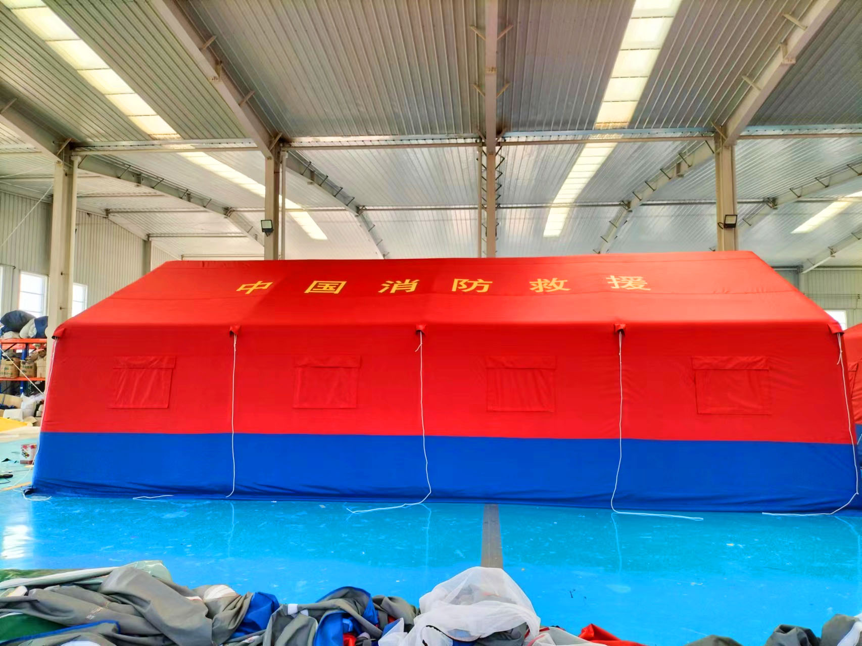 国债项目消防充气帐篷专用救灾帐篷应急消防帐篷防汛保暖帐篷厂家