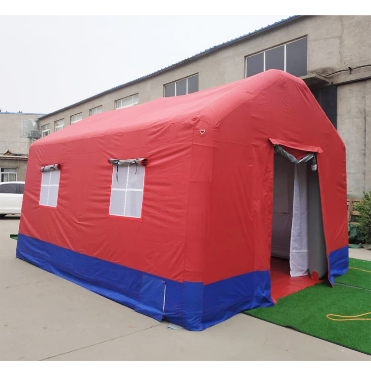 防疫救援 检测温通道充气帐篷 医疗卫生移动式 P2实验室 隔离仓负压