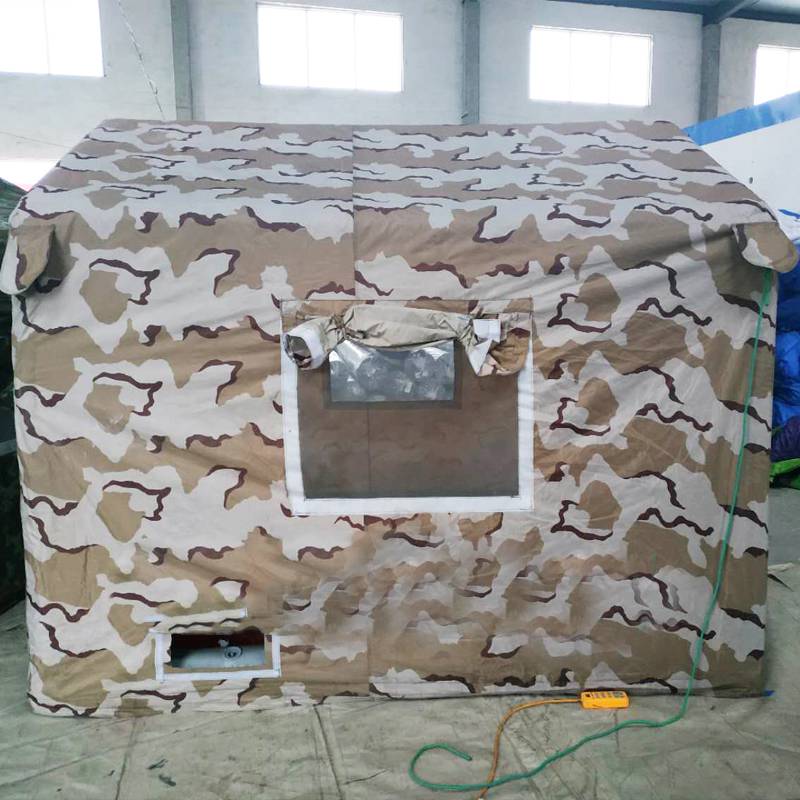 有佳免搭建速开充气帐篷 户外防水防寒双人二居室 厂家定制旅游帐篷