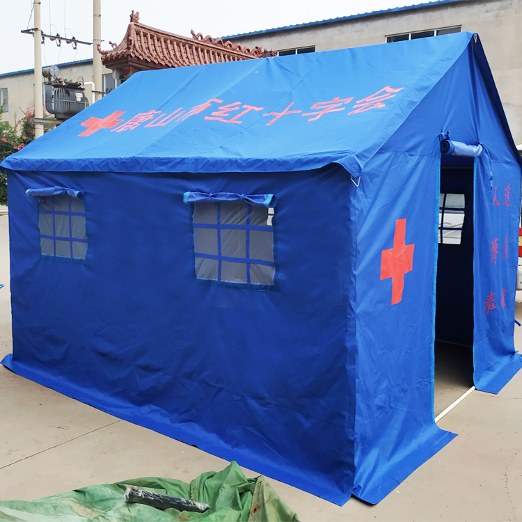 YJHOME 户外民政应急救灾帐篷生产定制 3-4人12平救援帐篷