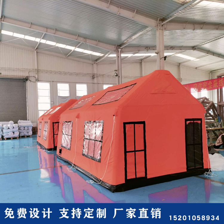 跨境充气帐篷 户外帐篷 露营帐篷全套便携式两室一厅厂家定制