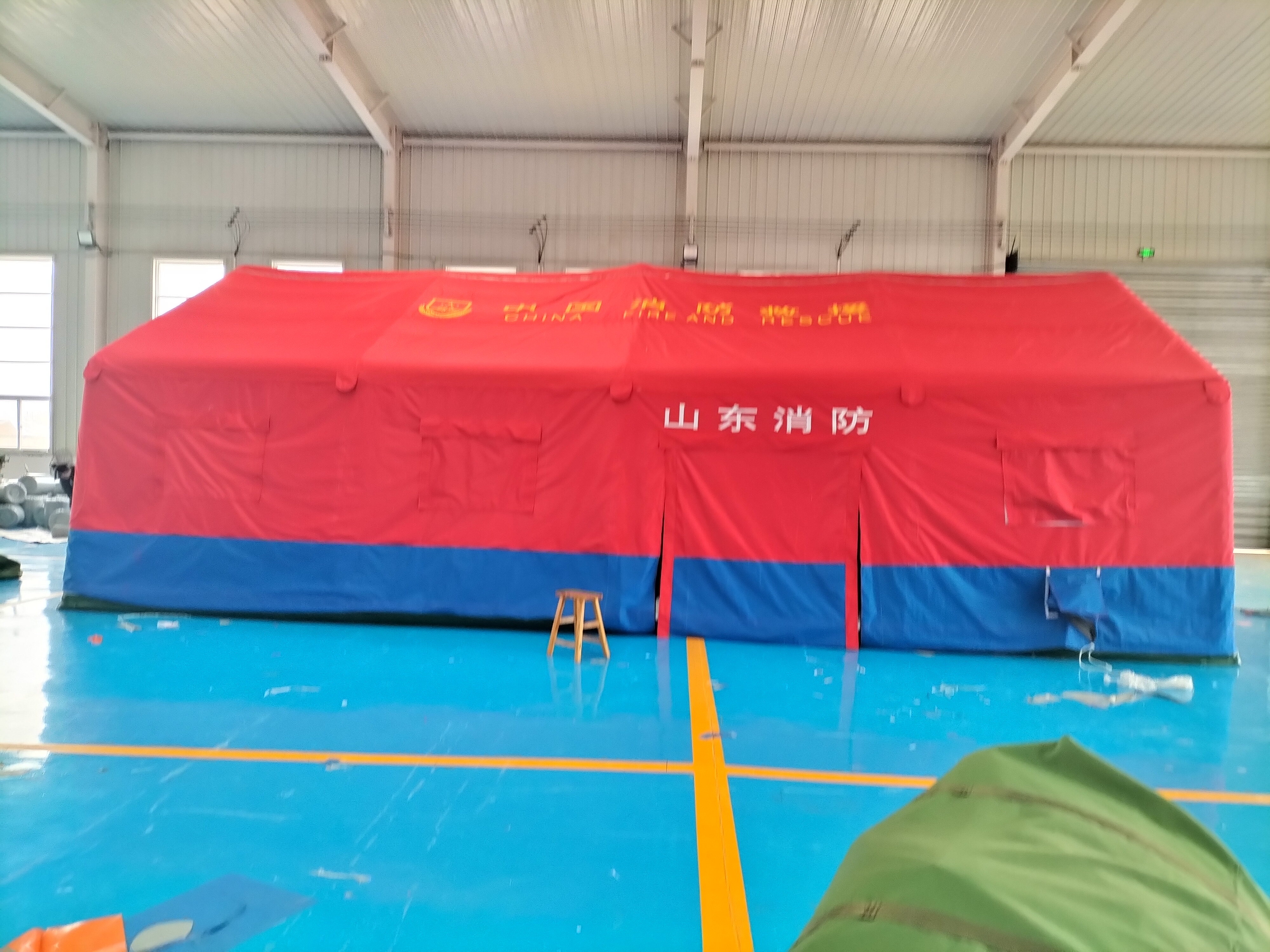 有佳 加工厂家定制户外单人洗消充气帐篷公众多人卫生通道消毒