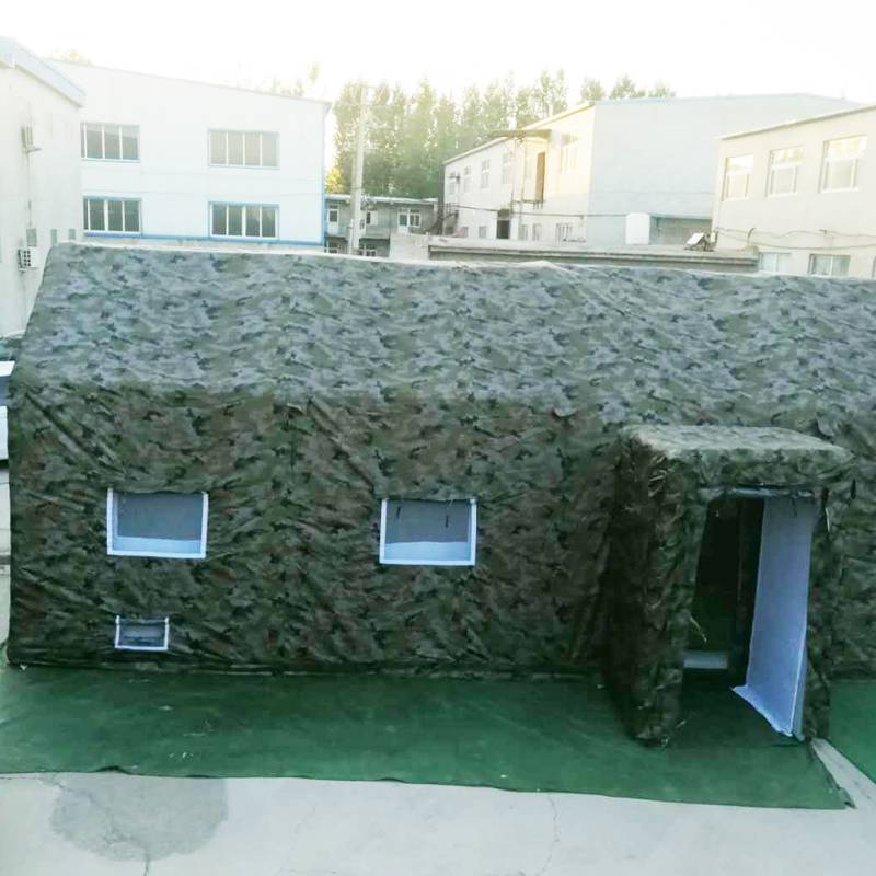 充气帐篷秋冬抗寒赈灾保暖消防应急救援大型加厚防雨户外过冬帐篷