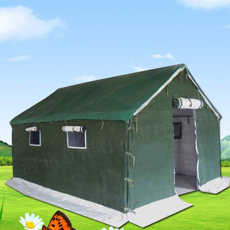 防寒抢险应急帐篷定做抗洪防汛临时指挥民用帐篷蓝色户外施工帐篷