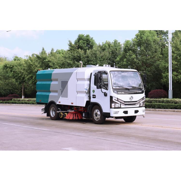 东风天锦洗扫车 湿式洗扫 吸扫一体 环卫市镇街道路面高压清洗车