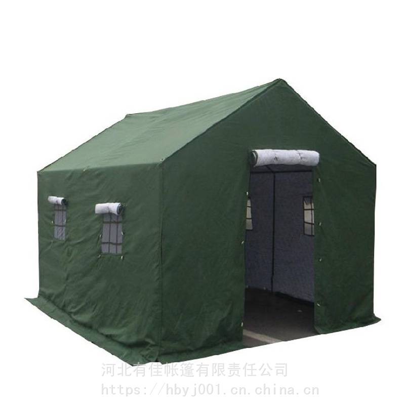 有佳 民用施工篷房工程防寒野外帆布防雨水棉春秋应急救灾帐篷