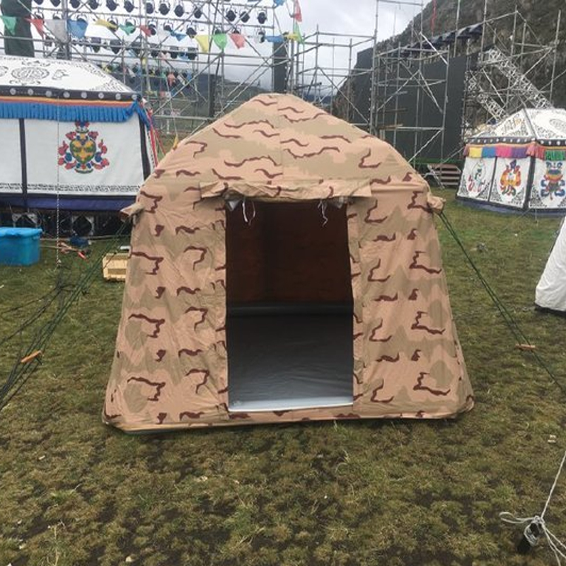 定制充气帐篷 户外露营 住人小屋 一室一厅 TC科技透气 防雨免搭建