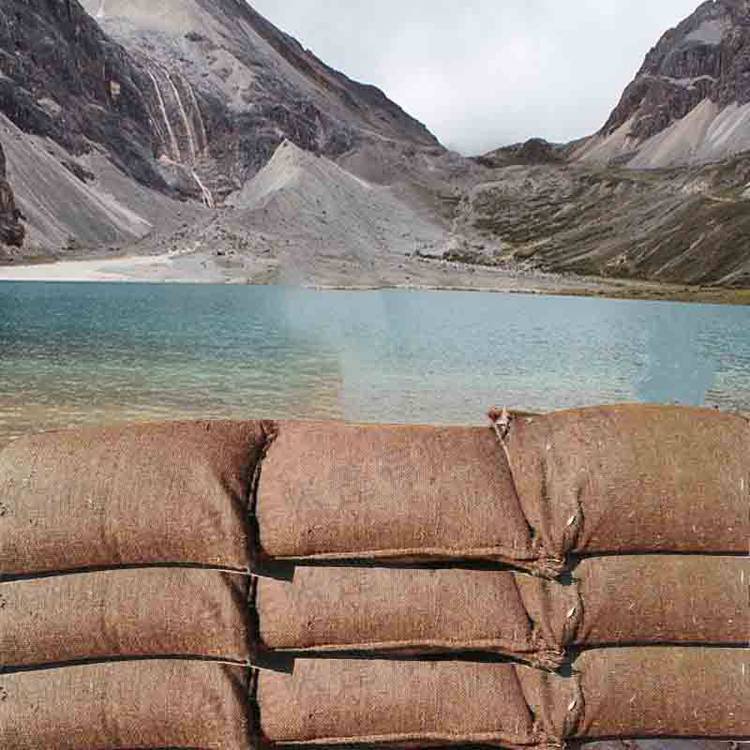 有佳供应 40*60吸水膨胀麻袋防汛沙袋防洪帆布袋遇水膨哇无纺布