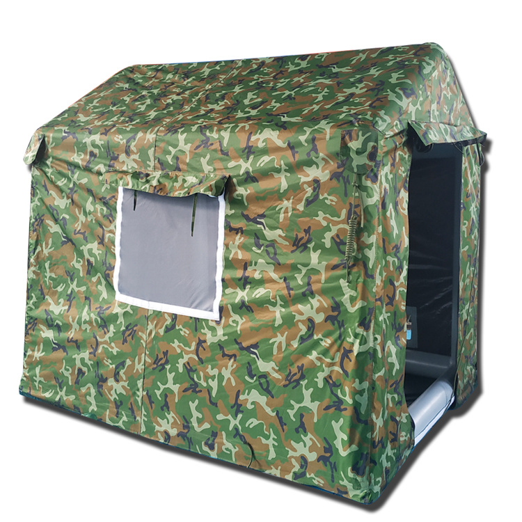 有佳 户外充气帐篷露营房加厚棉布牛津布冬季多人防雨野营旅游