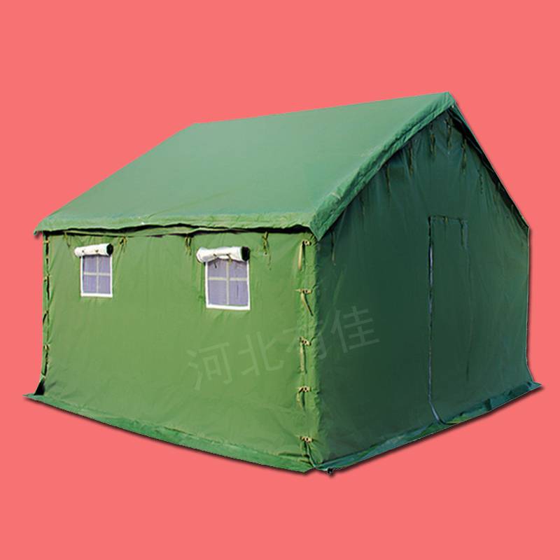 12平米救灾棉帐篷民政标准 施工帐篷 救灾帐篷参数 保暖野营帐篷
