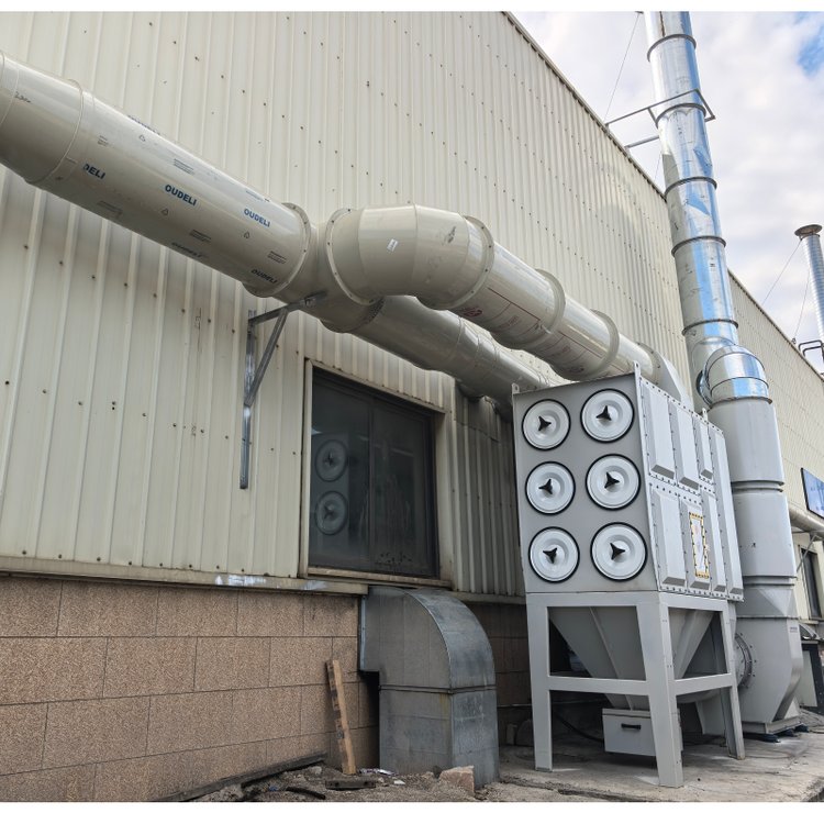 垚鑫科技 除尘系统 室内室外除尘一体式离心风机 安装方便 支持定制