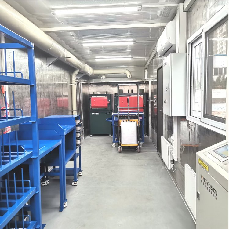 垚鑫科技 火试金实验室 灰吹炉 熔样炉 矿产移动集装箱