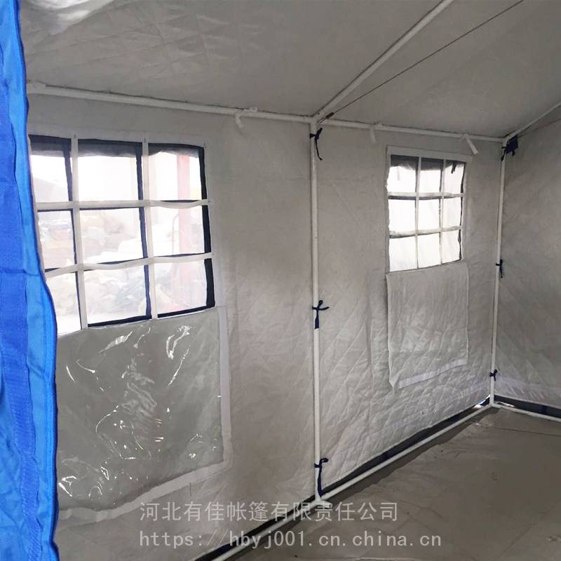 加厚棉帐篷大型抗震民政救灾帐篷 救灾防汛工地应急帐篷厂家