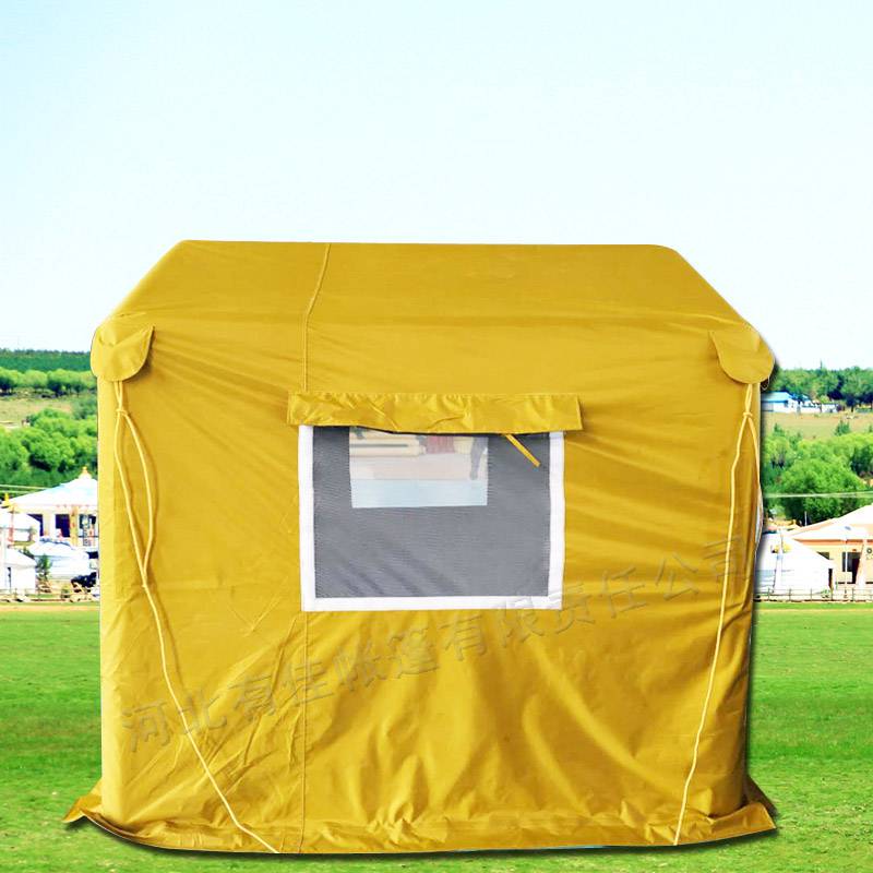 户外迷彩救援帐篷加厚大型守猎全自动充气牛津布连用指挥帐篷定制