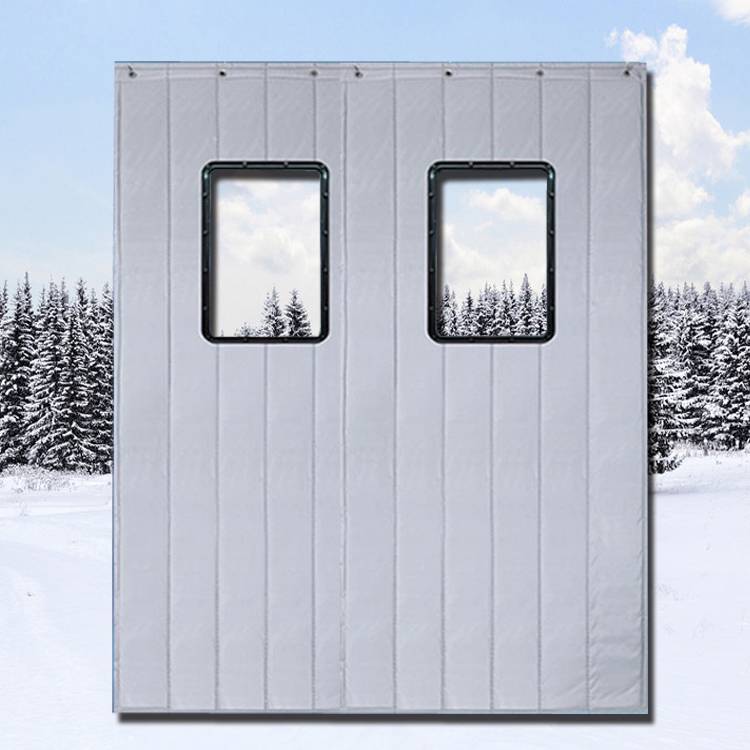 棉门帘隔音加厚夹棉防风空调房隔断帘厨房卫生间保温帘