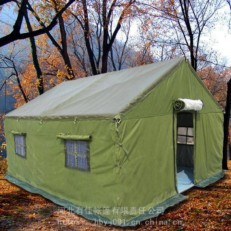 12平米救灾棉帐篷民政标准 救援施工班用3-4人帐篷厂家定制