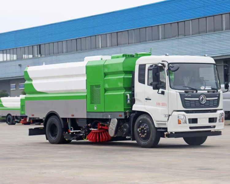 16方东风天锦洗扫车 工业园区扫路车 道路扫地清洗车 包上牌