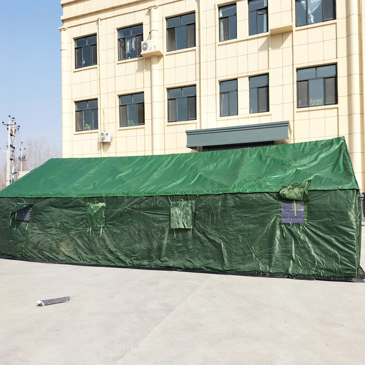 户外冬季施工 工程帆布加厚保暖棉帐篷 野外民用工地 应急救灾帐篷