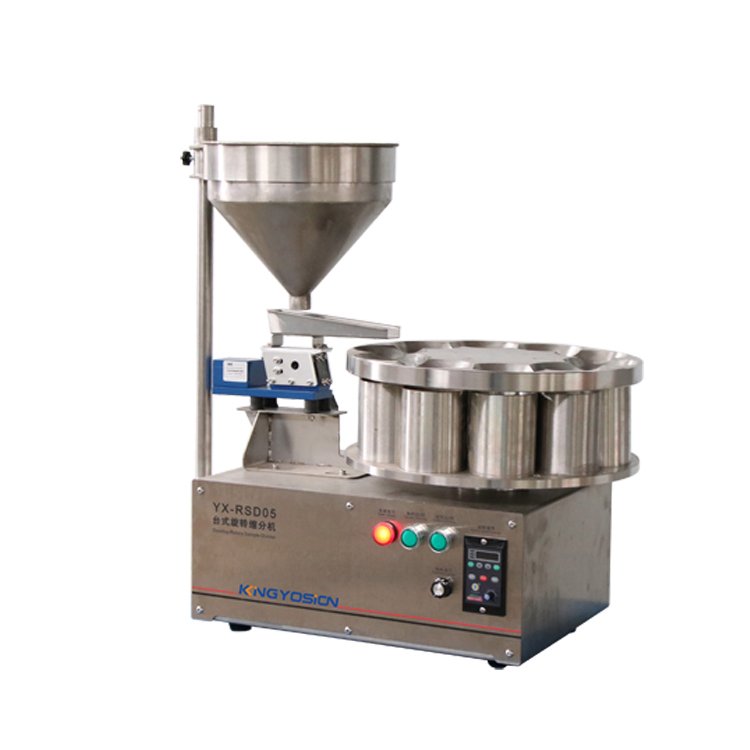 垚鑫科技 台式旋转缩分机 给料均匀 转速可调 源头厂家