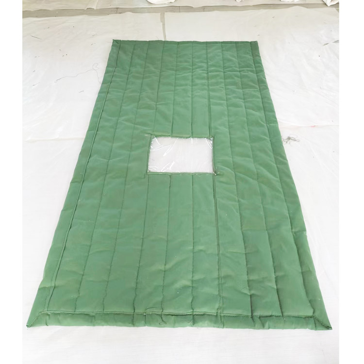 防火阻燃棉门帘 硅胶布保温隔热 工厂冷库车间酒吧 耐高温隔音防火帘