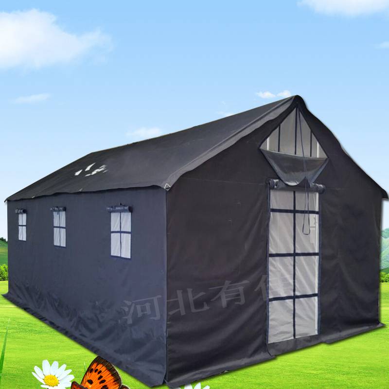 户外藏蓝指挥帐篷救援采购应急救灾加厚保暖防震避灾防雨