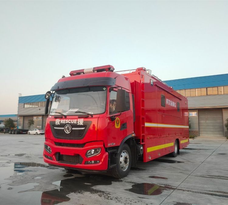 消防后勤炊事车 应急饮食保障车 东风做饭车 汕德卡餐车