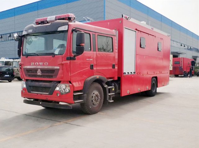 大型移动餐车 消防救援后勤保障餐饮保障车 多功能流动厨房