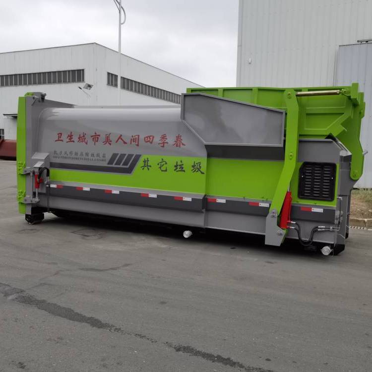 移动压缩垃圾站 地埋式水平式垃圾运输设备 一体式的垃圾收集站