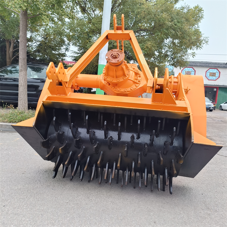 瑞源 退林还耕1.2米树木粉碎机 后置悬挂式粉白皮松树桩打烂机