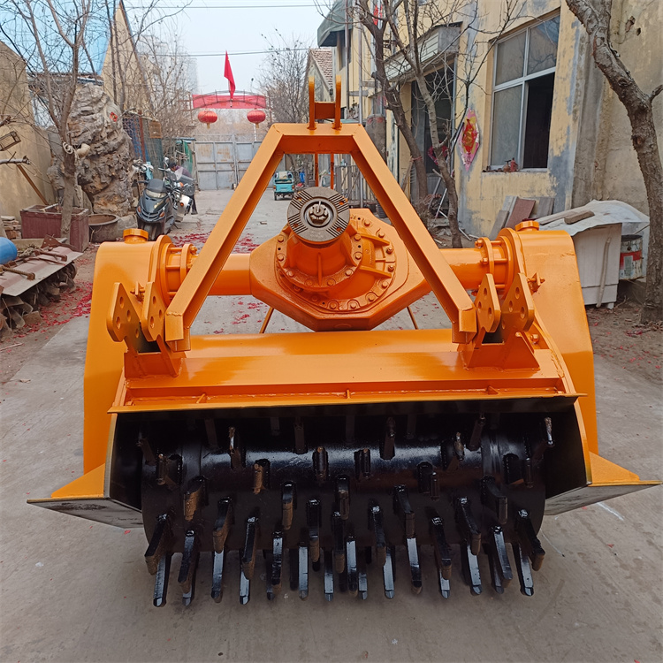 干湿树墩粉碎机 牵引式树根打碎机 后置式杨树破碎机