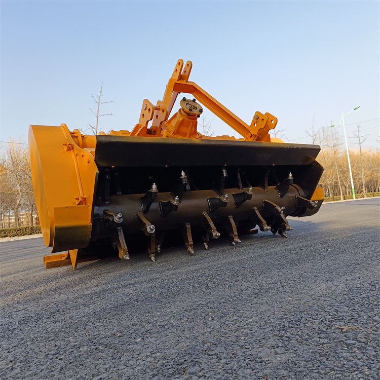 三点悬挂稳定土路拌机 斯太尔后桥拌灰机 牵引式翻修路面设备