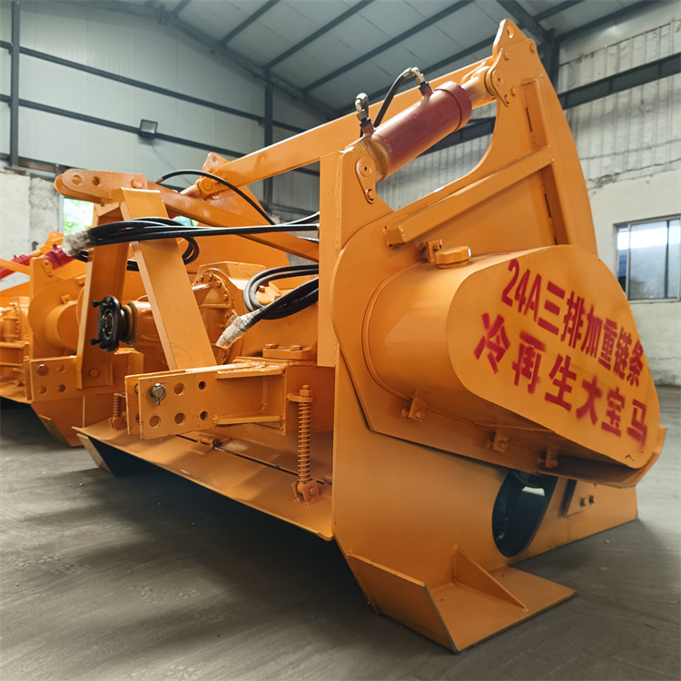 全新升级加厚灰土拌合机 工程稳定土路拌机 2.2米小宝马拌灰机