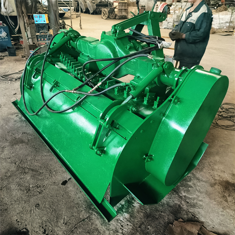 双排24A-2树墩破碎机 2米宽树根疙瘩打碎机 加厚锰钢