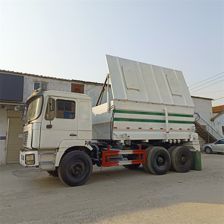 公路8方牵引式撒灰车 白灰水泥摊铺车 建筑道路粉料撒布机