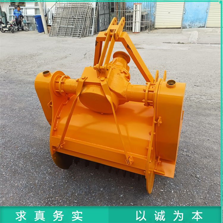 树干树枝多功能粉碎设备 苗圃树墩打碎机 花椒树根破碎机
