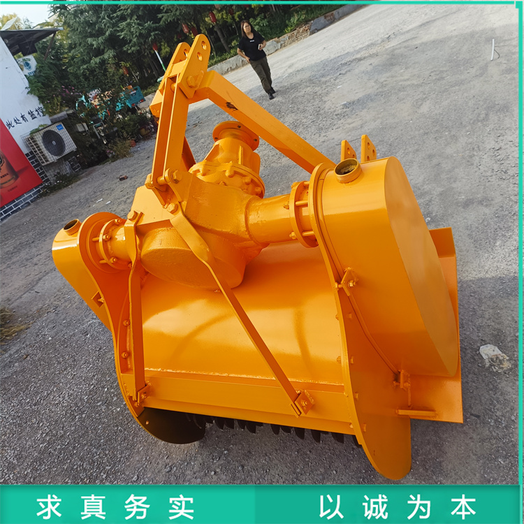 车载树桩打碎机 三点悬挂农用树墩子破碎机 干湿两用花椒树粉碎机