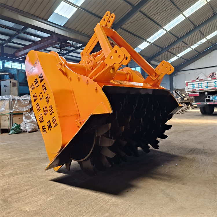 加大滚筒树根粉碎机 1.2米退林还耕树墩打碎机 树枝打碎还田机